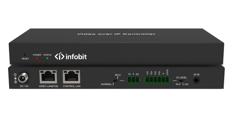 Infobit, iSwitch 265T, Передатчик HDMI 4K H.265 AV через IP, кодер, 1920x1200@ 60 Гц, Tx